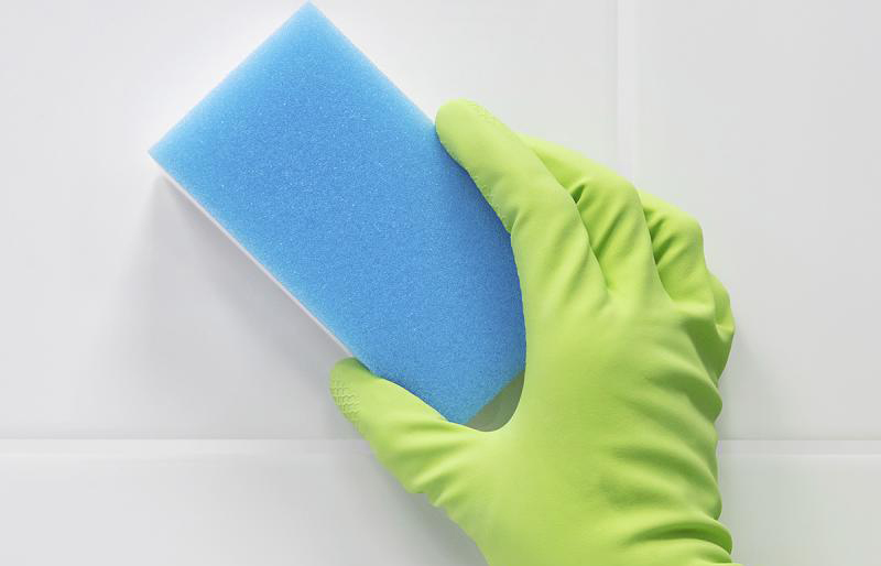 Меламиновая губка - универсальное средство для уборки в быту!