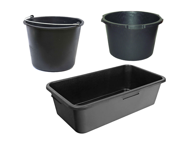 Строительные тазы и ведра