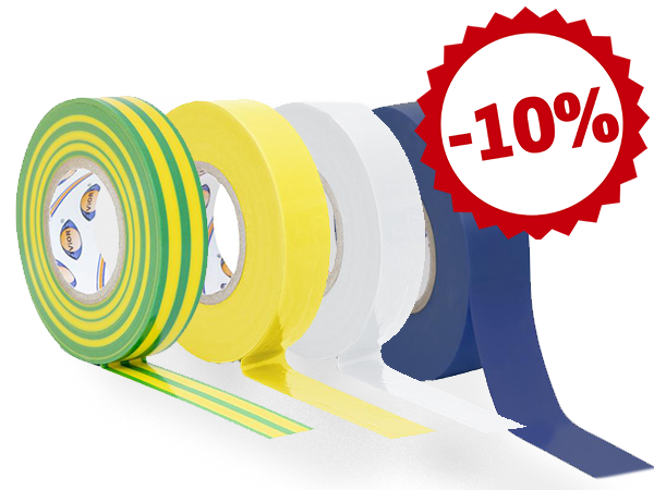 Изолента AVIORA в ассортименте от 40 шт. Акция -10%