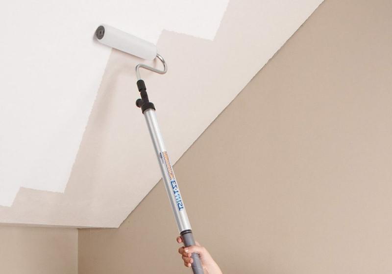 Как побелить потолок