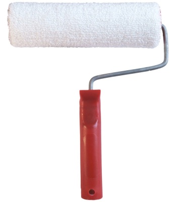 Валик бесшовный велюр махер белый