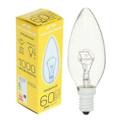 60ВтЕ14Свеча